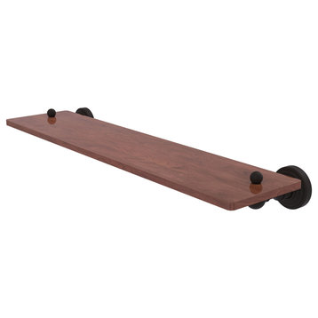 Waverly Place 22" Solid Wood Shelf, Oil Rubbed Bronze