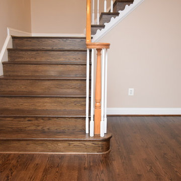 Jacobean stain on Red Oak