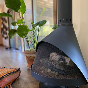 Malm free-standing fireplace