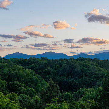 Blue Ridge Mountain View from the Deck