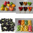 20 Pcs Artificial Mini Pear in Yellow Fruit Decorations For Home Decor