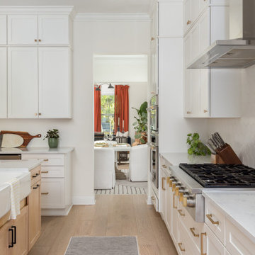 White Kitchen Oasis