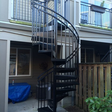 Exterior Spiral stairs