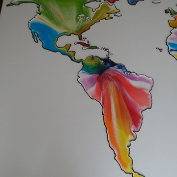 World Map in Progress