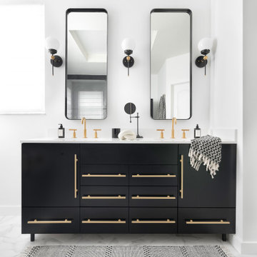 Boho Bold Master Bath