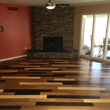 Multicolored Wood Flooring