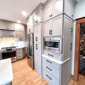 Sears Catalog Home Kitchen Renovation | Modern Craftsman Design