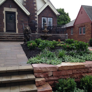 Natural Stone and Statue Garden