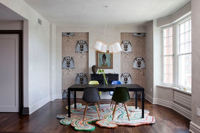 Inspiration for a dining room remodel in New York
