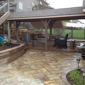 Custom Moss Rock Pool