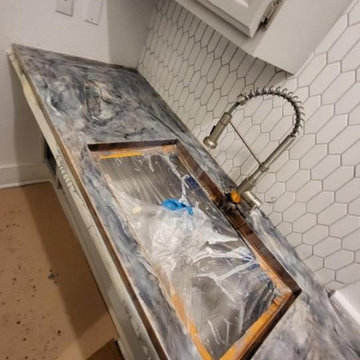 Preschool small kitchen remodel