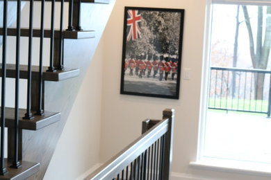 Example of a staircase design in Toronto