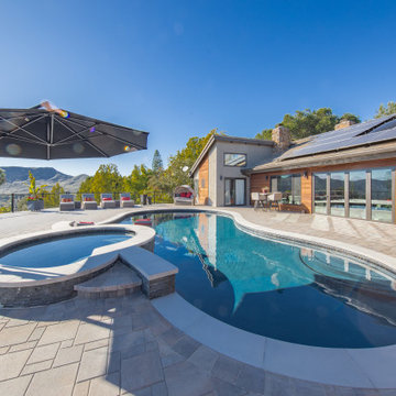 Trex Transcend Island Mist Pool Deck
