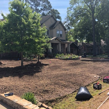 Lawn Resodding - After new grass was installed