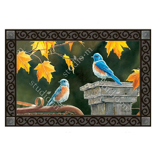 Indoor & Outdoor Winter Gathering MatMate Doormat-18x30