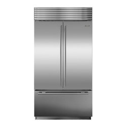Sub-Zero 42" Over-and-Under with French Door Refrigerator | BI-42UFD - Products