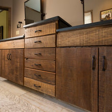 rustic vanity