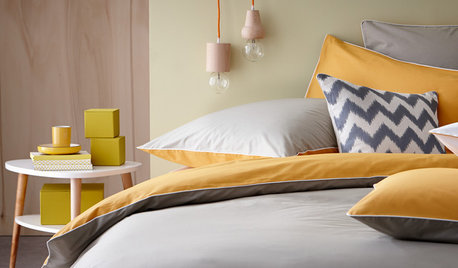 Ideas para mezclar colores y estampados en la ropa de cama