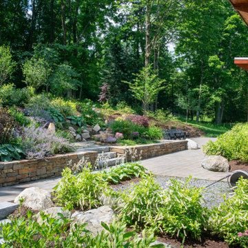 Tranquil Garden Oasis Landscape Design Lincoln Massachusetts