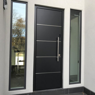 Modern Entries with Fingerprint Access