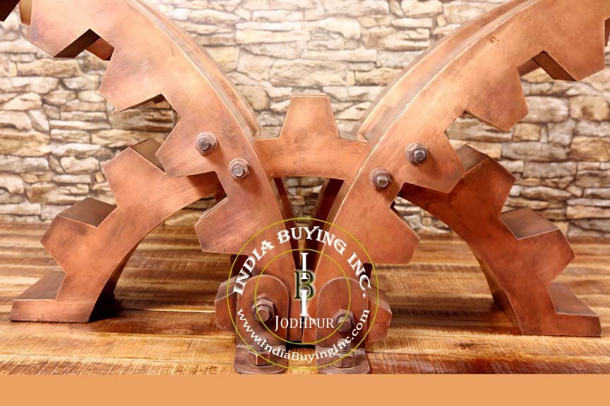 Gear Industrial dining table , Industrial coffee table ,industrial furniture