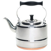 5 1/4 Qt. Stainless Steel Water Kettle Tea Pot w/ Seamless Body & Spout
