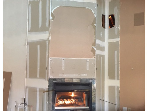 what should we do with this odd shaped fireplace?