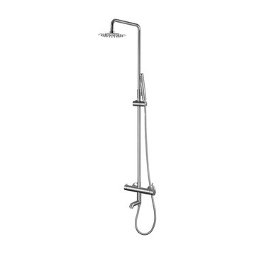 Spa Stainless Steel Shower System, With Tub Spout
