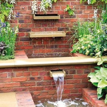 Antique brick courtyards