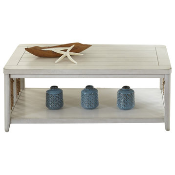 Liberty Furniture Dockside II Cocktail Table, White