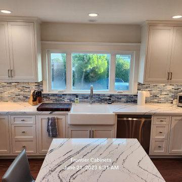 Flush Inset cabinets