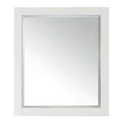 Avanity Corporation - Avanity 28" Mirror, White Finish - Bathroom Mirrors