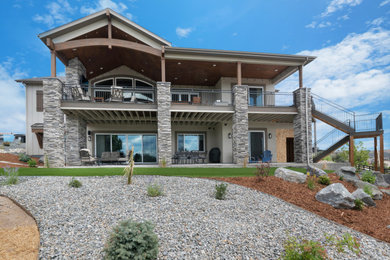 Example of a classic exterior home design in Denver