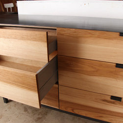 Pecan Chest of Drawers - Dressers