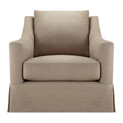 Hawthorne Slipcovered Chair - Armchairs And Accent Chairs