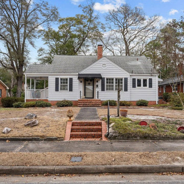 Southern Cottage Exterior Transformation - BEFORE