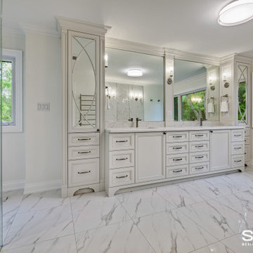 Ensuite and Shared Bathroom Renovation in Kleinburg