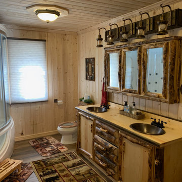 Rustic Mountain Bathrooms