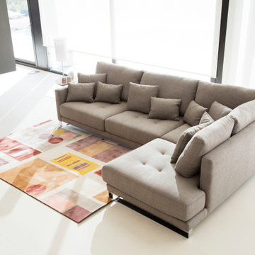 Opera Fabric Modular Sectional Sofa by Famaliving