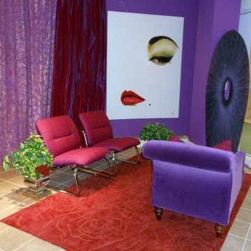 Flaming hot bedroom suite