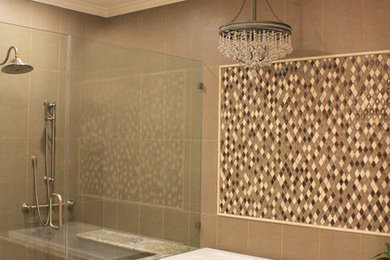 Elegant bathroom photo in Houston