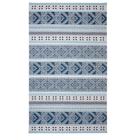 Safavieh Classic Vintage Collection CLV717 Rug, Blue, 4'x6'