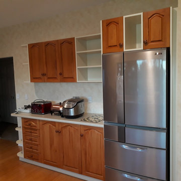 Upcycling Rimu Cabinetry