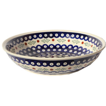 Polish Pottery Bowl 10", Pattern Number: 242