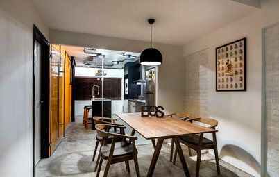 3 Clever Semi-Open Concept HDB Kitchens