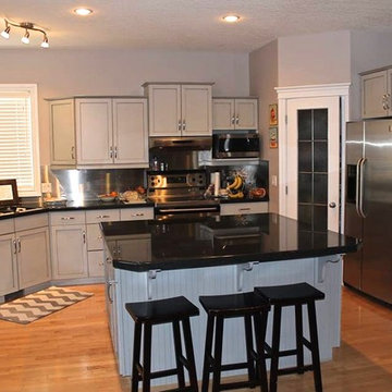 Kitchen Cabinet Paint And Antique AFTER