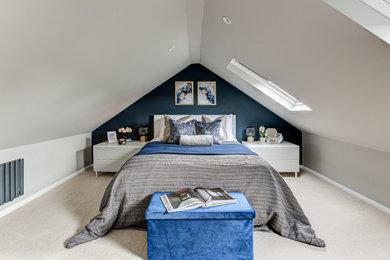Modern bedroom in Essex.