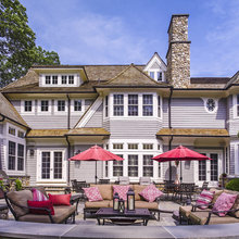 Gutters and patio