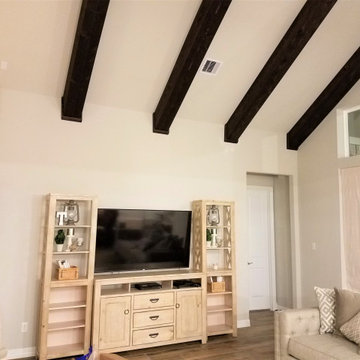 10" Cedar Arched Ceiling Beams