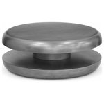 Meridian Furniture - Jamison Iron Coffee Table, Silver - Indulge in the allure of the Silver Jamison Coffee Table by Meridian Furniture. Its captivating design and luxurious Silver elevate any space with effortless elegance. Crafted with precision and durability in mind, this stunning piece becomes the focal point of gatherings, fostering moments of connection and warmth. Embrace sophistication and style with the Jamison Coffee Table, a testament to exquisite taste and timeless beauty.